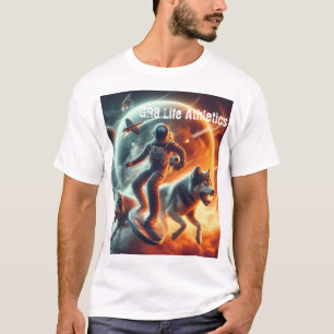 GR8 Life Athletics x Moon Star T-shirt