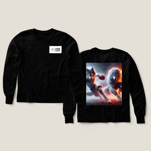 GR8 Life Wolves (Voorkant /achterkant)