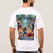 GR8 Life x Titan Fluid Designer T-shirt (Achterkant)