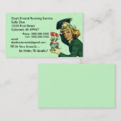 GR8 Retro Visitekaartje Errand Running Services (Voorkant / Achterkant)