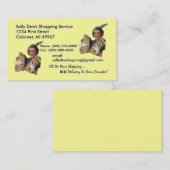 GR8 Retro Visitekaartje Grocery Shopping Service (Voorkant / Achterkant)