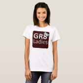 Gr8Dames International Womens T-Shirts (Voorkant volledig)