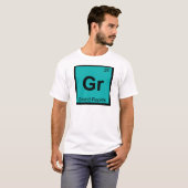 Gr - Grand Rapids Michigan Scheikunde Stadssymbool T-shirt (Voorkant volledig)