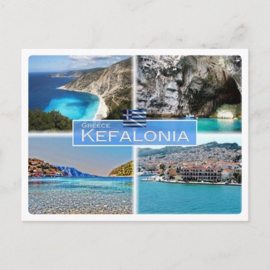 GR Griekenland - Kefalonia - Briefkaart (Voorkant)