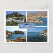GR Griekenland - Rhodes - Briefkaart (Voorkant)