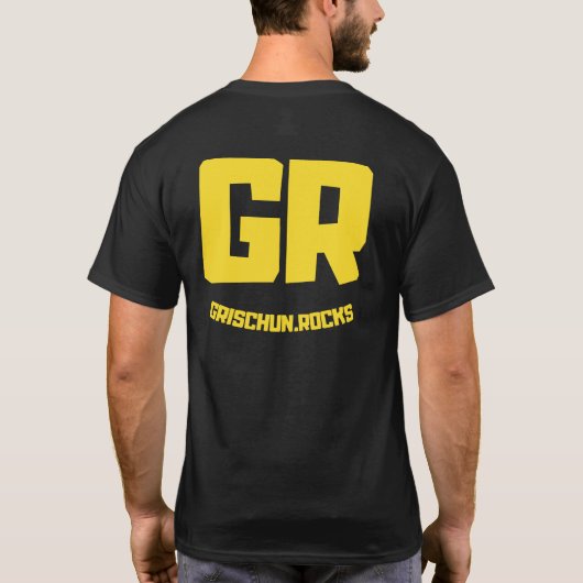 GR GRISCHUN.ROCKS BIG GR T-SHIRT (Achterkant)