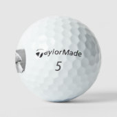 gr in zwart-wit golfballen (Logo)