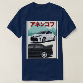 Gr Yaris vs Evo T-shirt (Design voorkant)