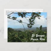 Gr Yunque, Puerto Rico Briefkaart (Voorkant / Achterkant)
