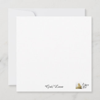 Grá/ Love Flat Kaart