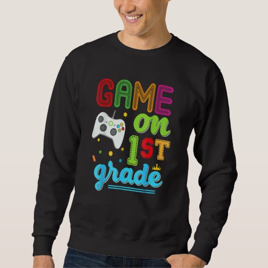 Graad 1 Game On Eerste Video Controller Leraar K Trui (Voorkant)