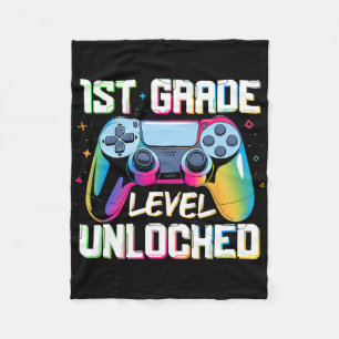 Graad 1 ontgrendeld terug naar school eerste dag fleece deken