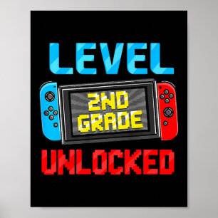 Graad 2 ontgrendeld Ck Terug naar school eerste da Poster