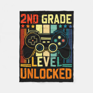 Graad 2 Ontgrendeld Videospel Ck Naar School B Fleece Deken