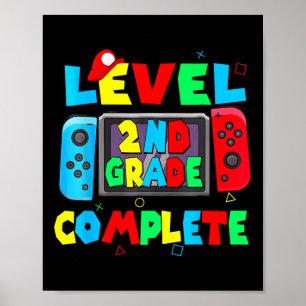 Graad 2 voltooid laatste schooldag video poster
