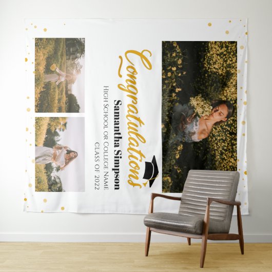 Graad 3 Foto's Collage Afstuderen 2025 Wandkleed (In Situ (horizontaal))