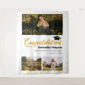 Graad 3 Foto's Collage Afstuderen 2025 Wandkleed (Voorkant)