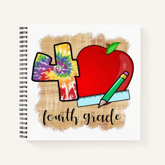 Graad 4 Notitieboek van vierde graad (Voorkant)