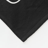 Graad 4 typografie team vierde terug naar school fleece deken (Hoek)