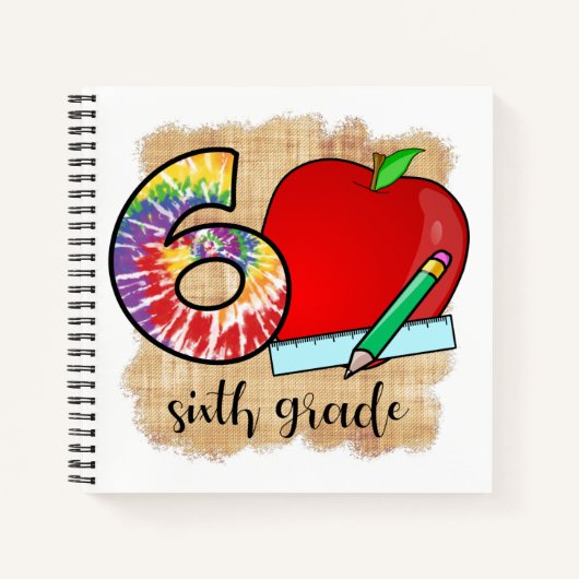 Graad 6 Notitieboek van de zesde graad (Voorkant)