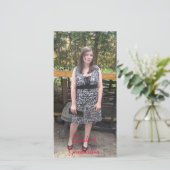 Graad 8 Afstuderen ontworpen boek Mark Aankondiging (Staand voorkant)