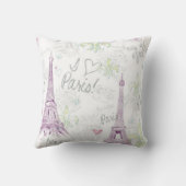 Graad A Cotton Sierkussen/Parijs Kussen (Achterkant)