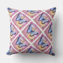 Graad A Sierkussen van katoen 20x20/vlinder