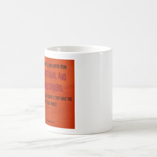 Graad Emotionele en psychische aandoeningen Koffiemok (Center)