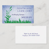 Graad en geweven achtergrond visitekaartje (Voorkant / Achterkant)