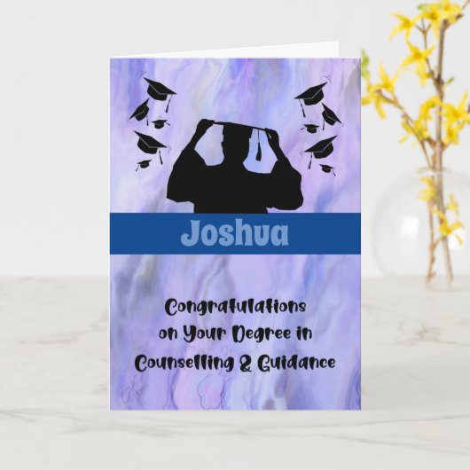 graad in advies en begeleiding kaart (Gele Bloem)