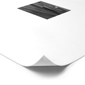 Graad met Poster van dauwdruppels (Hoek)