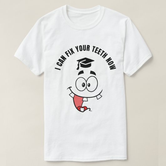 GRAAD TANDAARTS FUN T-SHIRT (Design voorkant)