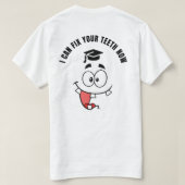 GRAAD TANDAARTS FUN T-SHIRT (Design achterkant)