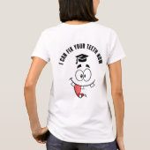 GRAAD TANTAARTS FUN T-SHIRT (Achterkant)