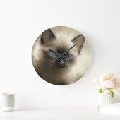 Graad van innocentie Siamese Kitten-portret Grote Klok (Huis)