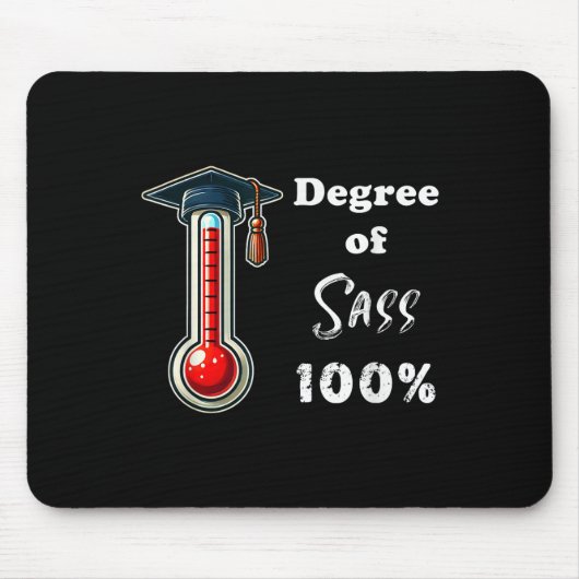 Graad van S 100% Afstuderen CL van 2025 senior HIM Muismat (Voorkant)