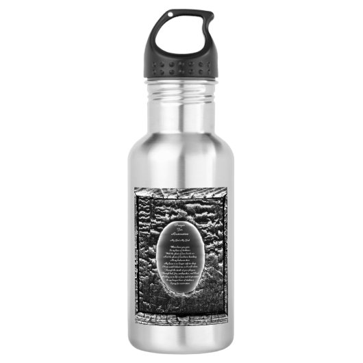 Graad voor herstel Aluminiumwaterfles Waterfles (Voorkant)