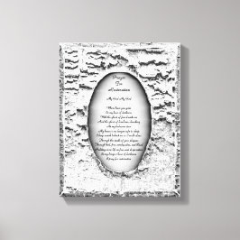 Graad voor herstel canvas afdruk