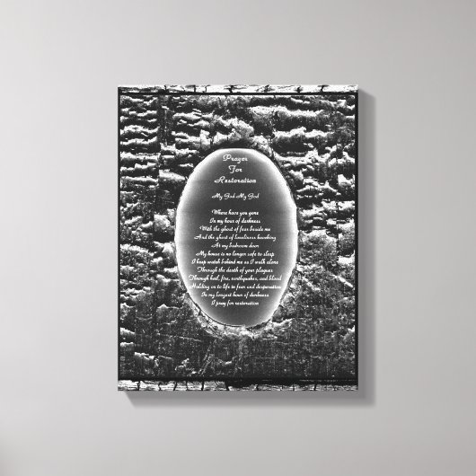 Graad voor herstel canvas afdruk (Voorkant)
