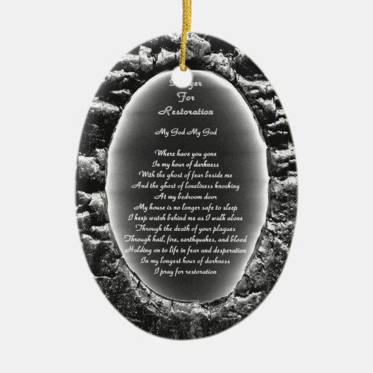 Graad voor herstel keramisch ornament (Voorkant)