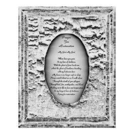 Graad voor herstel poster