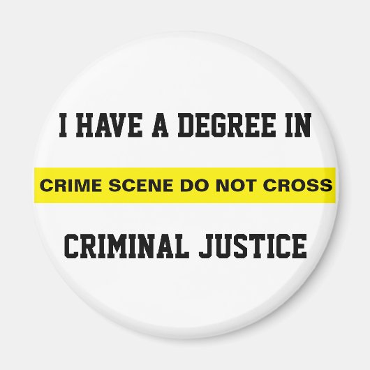 Graad voor strafrecht magneet (Voorkant)