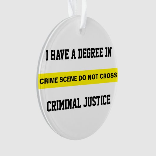 Graad voor strafrecht ornament (voorkant)