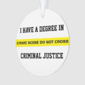 Graad voor strafrecht ornament (voorkant)