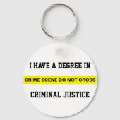 Graad voor strafrecht sleutelhanger (Voorkant)