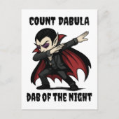 Graaf Dabula dabs door de nacht Briefkaart (Voorkant)