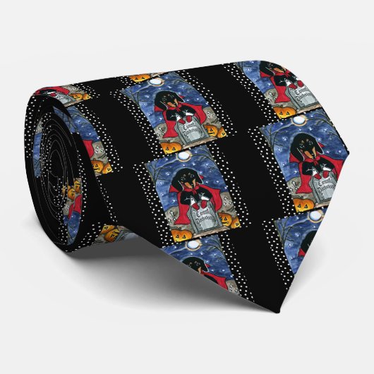 Graaf Dachshond Stropdas (Opgerold)
