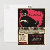  graaf Dante Advertisement Briefkaart (Voorkant / Achterkant)