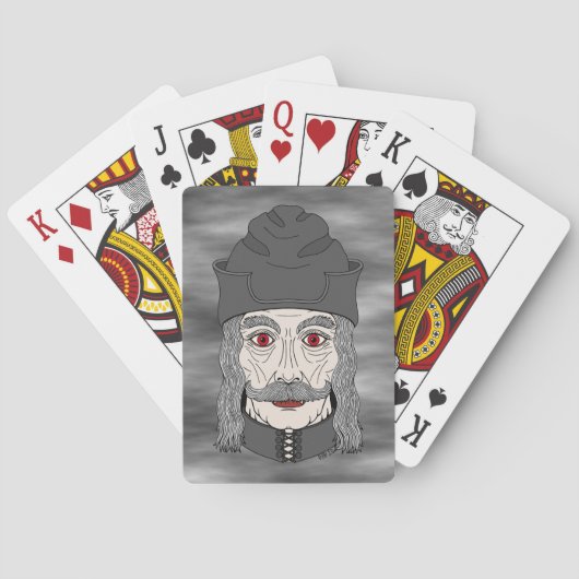 Graaf Dracula 2026 Pokerkaarten (Achterkant)