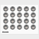 Graaf Dracula 2026 Ronde Sticker (Vel)